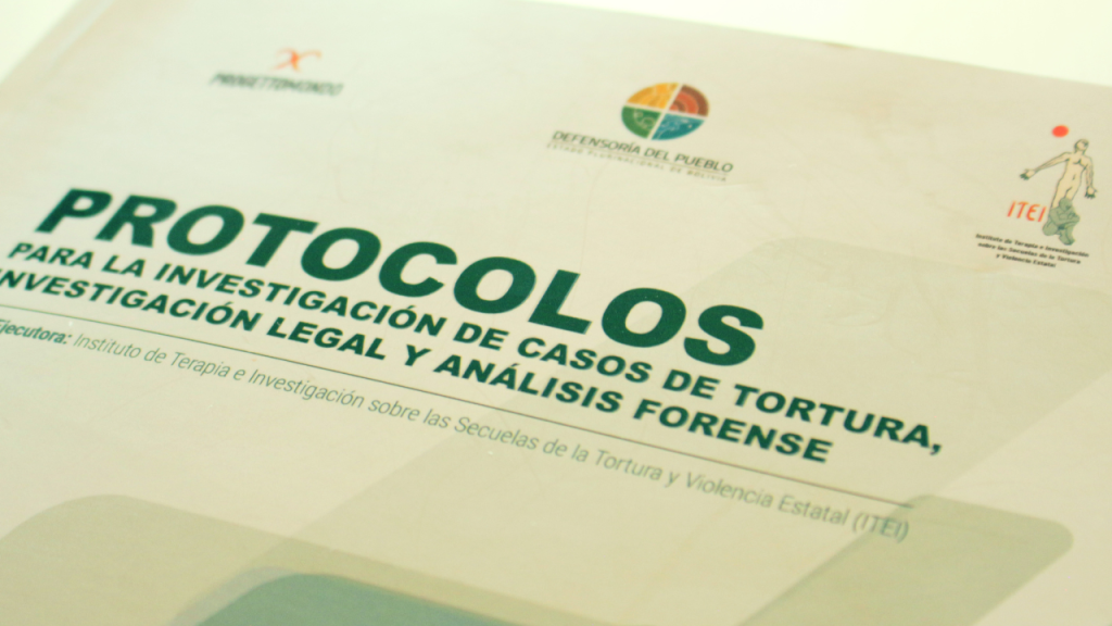Documentar la verdad: ITEI presenta tres protocolos para fortalecer las investigaciones de la justicia en Bolivia