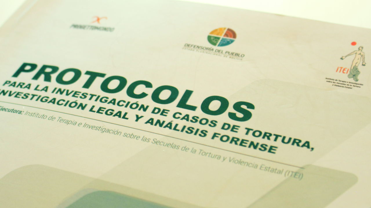 Documentar la verdad: ITEI presenta tres protocolos para fortalecer las investigaciones de la justicia en Bolivia